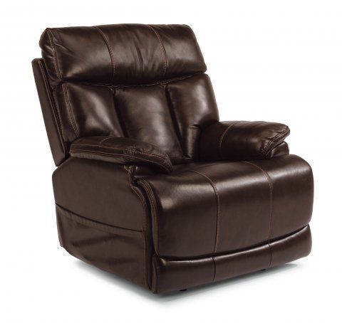 recliner headrest clive flexsteel 1595 50ph recliners