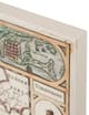 A & B Home 2-Piece Beige/White Rectangular Canvas Map Wall Art Set-3