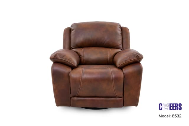 Cheers Leather Power Headrest Recliner-1