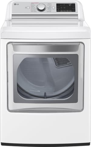 LG 7.3 Cu. Ft. White Electric Dryer
