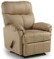 Best® Home Furnishings Customizable Picot Leather Swivel Glider Recliner-0