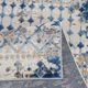 Olliix by Madison Park Hannah Blue/Cream 5x7' Moroccan Area Rug-1