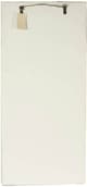 A & B Home Alcott White Single Decorative Wall Panel-3