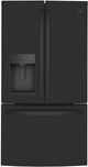 GE® 36" 22.1 Cu. Ft. Fingerprint Resistant Black Slate Counter Depth French Door Refrigerator-0