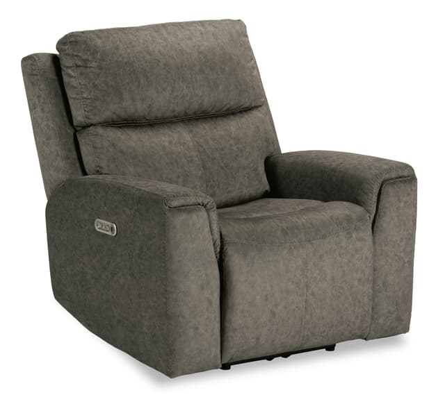 Flexsteel® Jarvis Gray Power Recliner-0