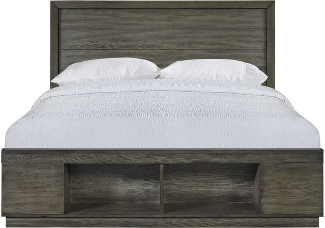 Elements International Elation King Storage Bed-1