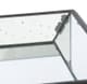 A & B Home Black/Clear Mirrored Wood Tray-5