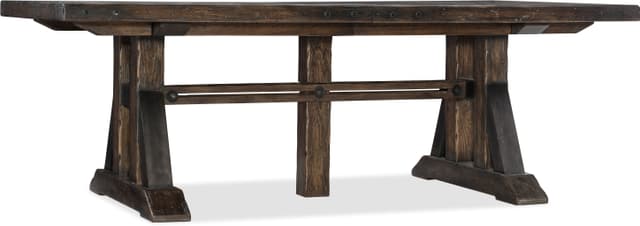 Hooker® Furniture Roslyn County Brown 5 Piece Dining Set-3