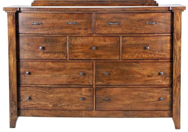 Napa Furniture Design Whistler Retreat Brown Dresser and Mirror-2
