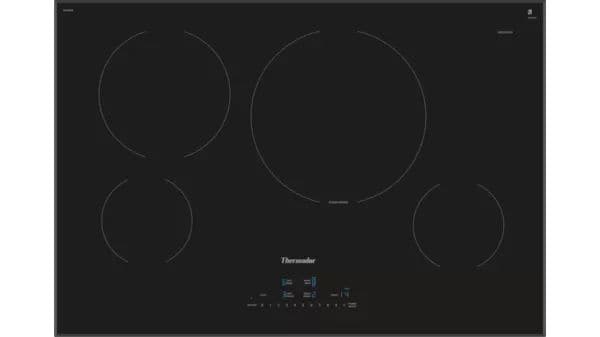 Thermador 30 Inch Induction Cooktop with PowerBoost - Black-0