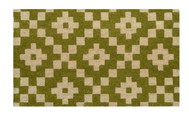 Classic Home Mathis Green Door Mat-0