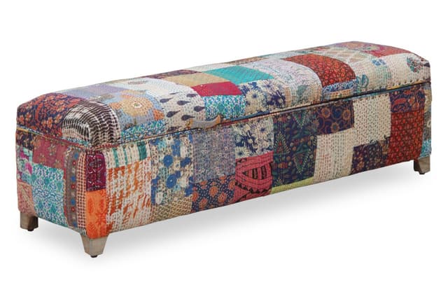 Jaipur Furniture Cadence Upholstered Storage Ottoman-0
