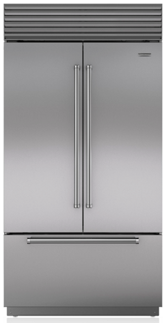 Sub Zero 24 7 Cu Ft Stainless Steel Built In French Door