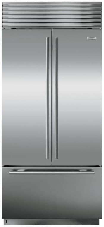 Sub-Zero 21.0 Cu. Ft. Built In French Door Refrigerator-Stainless Steel