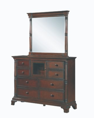 Winners Only Ridgecrest 58 Tall Dresser Cherry Br2006t Hutch S