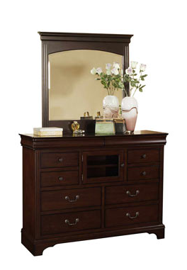 Winners Only Renaissance 58 Tall Dresser Espresso Brx1046t