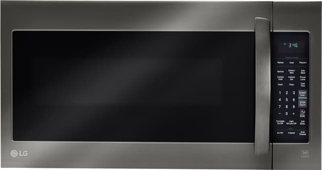 LG 2.0 Cu. Ft. Black Stainless Steel Over the Range Microwave - Clearance Model-0