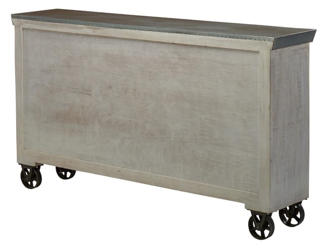Jaipur Furniture Guru Wheeled Console Sideboard-3