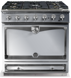 La Cornue Cornufe 90 36 Slide In Gas Range Stainless Steel C9in