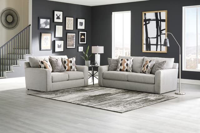 Jackson Furniture Hooten Nickel Loveseat-1