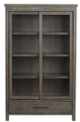 Liberty Furniture Modern Farmhouse Dark Gray Display Cabinet-0