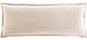 Surya Cotton Velvet Beige 12"x30" Toss Pillow with Down Insert-0