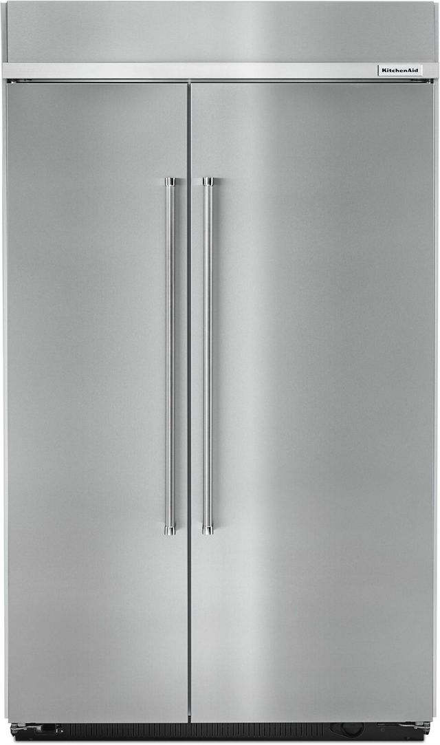 Kitchenaid 30 02 Cu Ft Stainless Steel With Printshield Finish