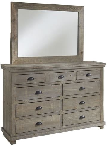 Progressive® Willow Weathered Gray Mirror-1
