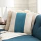 Surya Moza Teal 18"x18" Pillow Shell with Down Insert-1