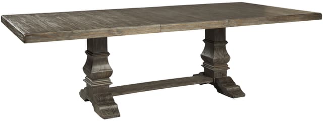 Signature Design by Ashley® Wyndahl 7 Piece Rustic Brown Dining Room Set-3