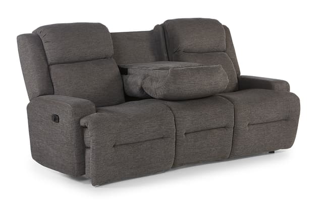 Best Home Furnishings® O'Neil Power Reclining Sofa with Drop Down Table-1