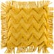 Surya Hylia Mustard 20"x20" Toss Pillow with Polyester Insert-0