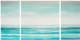 Olliix by Madison Park Teal Tides Blue Gel Coat Canvas-0