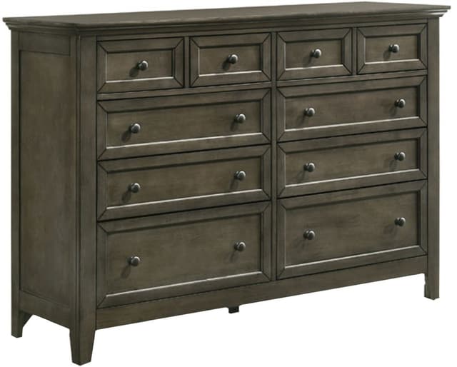 Intercon San Mateo Gray Dresser and Mirror-2