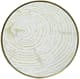 A & B Home Black/Gold/Silver Round Mirrored Decorative Tray-2