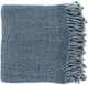 Surya Tibey Denim 50"x70" Throw Blanket-0
