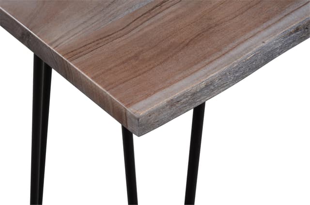 Jofran Inc. Nature's Edge 4 Piece Sofa Table and Stool Set-4