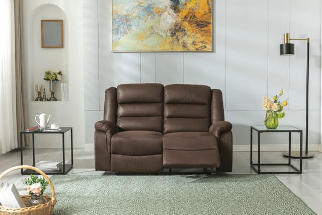Signature Design by Ashley® Welota Brown Reclining Loveseat-3
