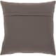 Surya Lana Black 20"x20" Pillow Shell with Polyester Insert-1