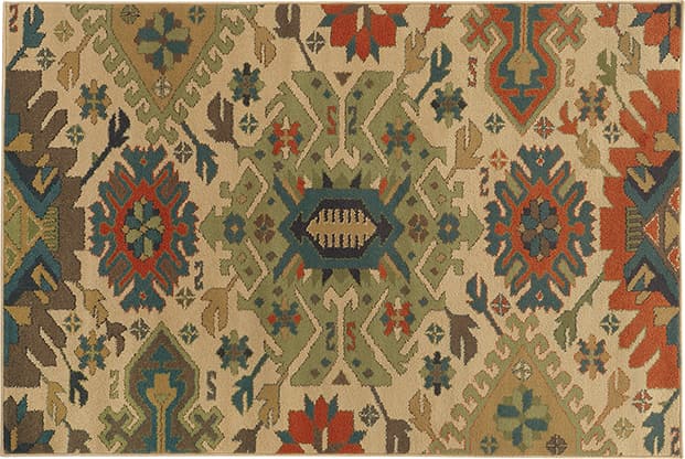 Oriental Weavers™ Tommy Bahama® Villa Brown 5' X 8' Rug-0