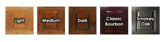 American Heartland Manufacturing Oak 84" Open Bookcase-1