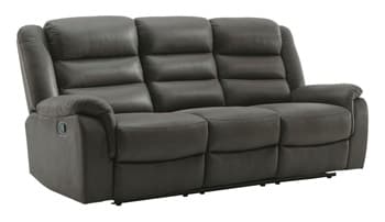 Signature Design by Ashley® Welota Gray Reclining Sofa and Loveseat Set-1