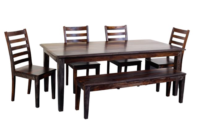 Porter International Designs Sonora Midnight Dining Table and 4 Chairs-1