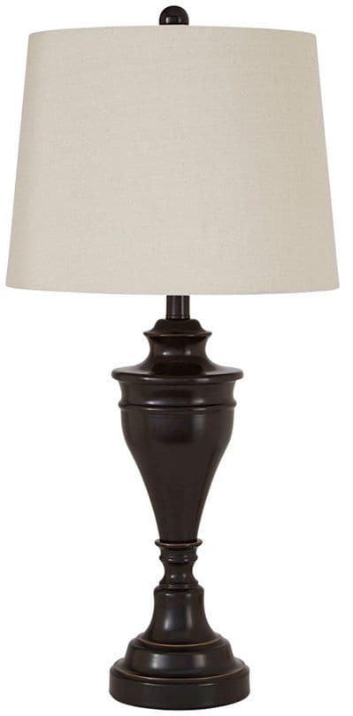Signature Design by Ashley® Darlita Bronze Finish Metal Table Lamp-0