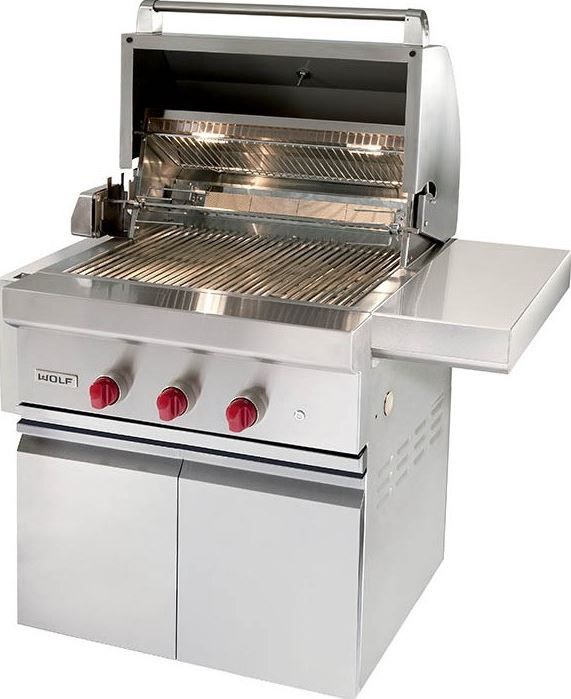 Wolf 30 Grill Cart Stainless Steel Cart30 Manhattan Appliance Grill Cart Stainless Steel Cart30