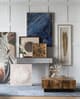 A & B Home Gold Leaf Framed Wall Art-1