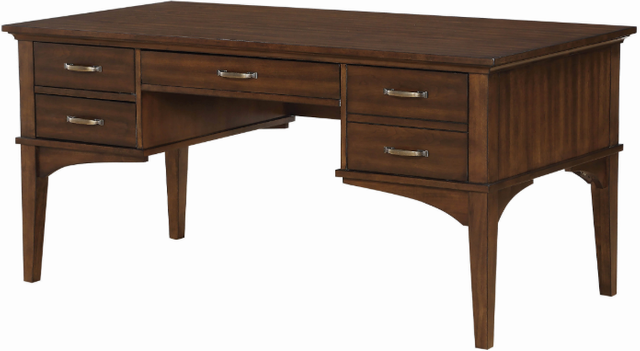 Coaster Craftsman Golden Brown Office Desk 801084 Kensington Craftsman Golden Brown Office Desk