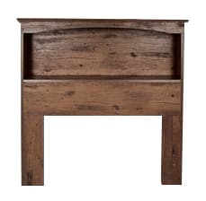 Perdue Woodworks Aspen Oak Twin Bookcase Headboard-1