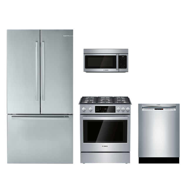 Bosch 4 Piece Kitchen Package with french door ...