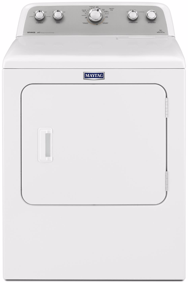 Maytag 7 0 Cu Ft White Front Load Gas Dryer Mgdx655dw Albert Lee
